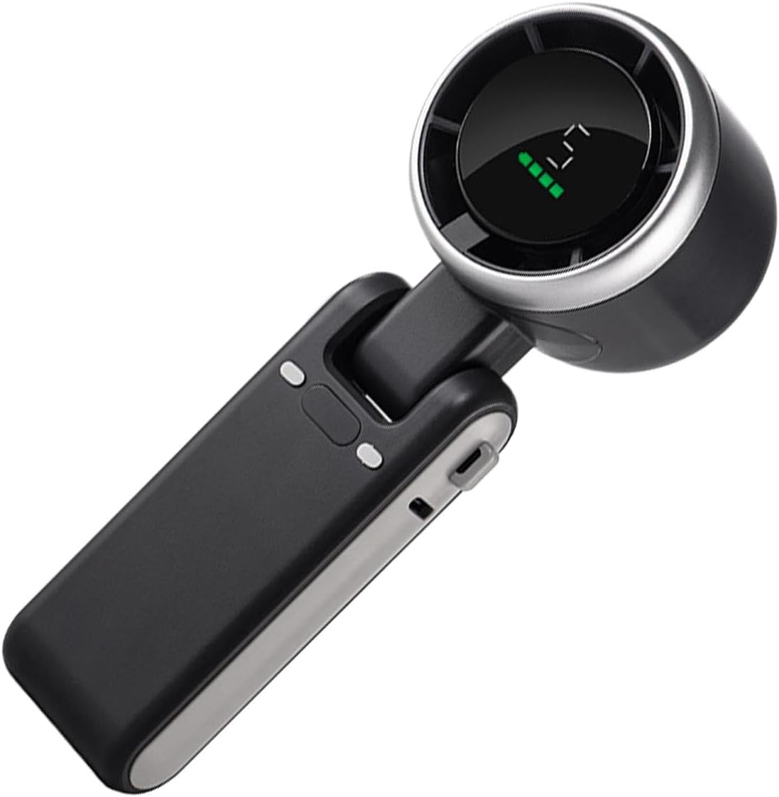 Bexdug Tragbarer Handheld -Lüfter, handgehaltener Fan - 5-Gang-Luftkühlwerkzeug | Faltbare Handkühllüfter für Outdoor -Aktivitäten, Reisen, Arbeiten, USB -wiederaufladbar